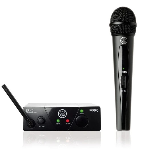 AKG WMS40 Mini Single Vocal Set (A Band) - Open Box