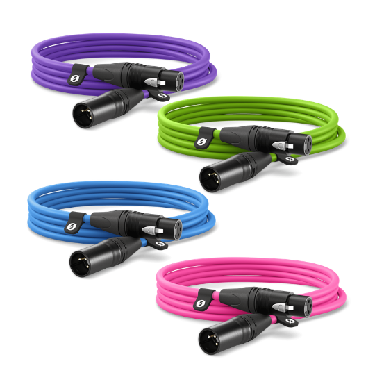 Rode- XLR 3m Cable (Various Colours)