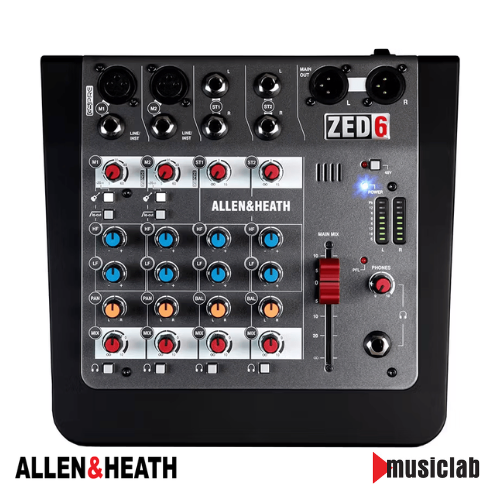 Allen & Heath ZED-6 - 6 Input Analogue Mixer