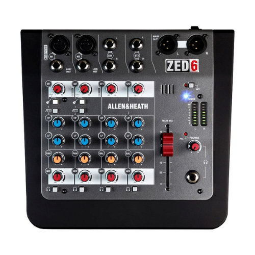 Allen & Heath ZED-6 - 6 Input Analogue Mixer