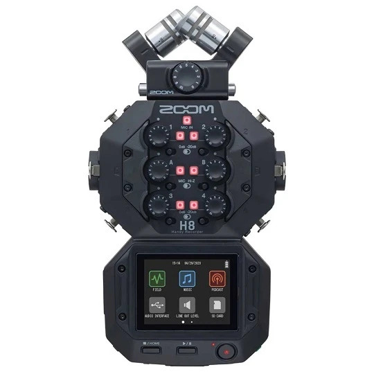 Zoom H8 Handy Recorder 8-Input / 12-Track Portable Recorder
